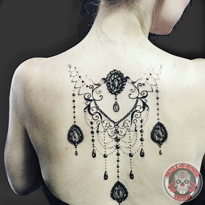 thin line tattoo jewel tatto elegant tattoo